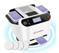 ShuffleBox G1 Pro automática Y Barajadoras Distribuidor de Tarjetas 2 y1, Súper silencioso, Recargable, Adecuado para UNO,Five Crowns, Monopoly Deal, Bicycle and Maverick Cards (Blanco)