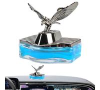 shuhauk Ambientador para coche, diseño de águila, diseño de animales voladores, removedor de olores de perfume decorativo, accesorios de aromaterapia de galvanoplastia