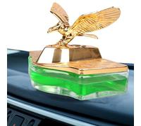 shuhauk Ambientadores para coche, diseño de águila, ambientadores decorativos de perfume, accesorios de aromaterapia galvanizados