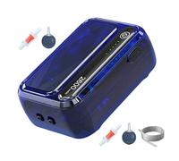 shuhauk Bomba de aire para acuario, inflador de oxígeno de peces de carga USB, bomba de aire silenciosa con flujo de aire ajustable para acuario, estanque, hidroponía, agua dulce y salada