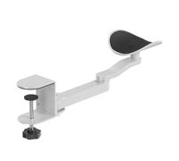 shuhauk Reposabrazos ajustable para escritorio, reposabrazos ajustable con abrazadera, soporte de brazo de extensión de mesa, accesorio de estación de trabajo para escribir, mesa de manicura, silla