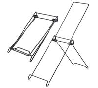 shuhauk Soporte de panel solar portátil para panel solar, soporte de montaje en el suelo, estante plegable ligero, accesorios de jardín rápidos, accesorios de energía eólica para viajes fuera de la