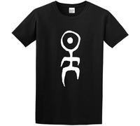 SHUI TI DU Einsturzende Neubauten - Camiseta estampada con logotipo para hombre, Negro, 50