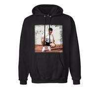 SHUI TI DU Sudadera con capucha Bad Bunny Pink Shades Unisex Adulto Talla, Negro, S