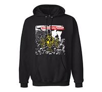 SHUI TI DU Sudadera con capucha Queensrÿche Logo Unisex Adulto Talla, Negro, XL