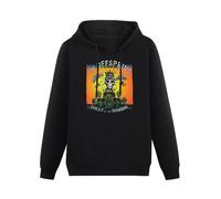 SHUI TI DU The Offspring - Sudadera con capucha de la banda de música rock Ixnay On The Hombre 1997, Negro, XL