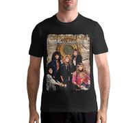SHUI TI DU Whitesnake - Camiseta de moda para hombre, unisex, color negro, Negro, 54