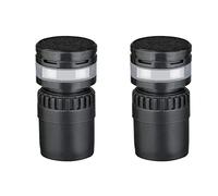 Shuimitao 2X Cápsula de Micrófono Micrófonos de Bobina Móvil Cartucho de Núcleo Micrófono con Cable Dinámico Reemplazar la Reparación para D-557