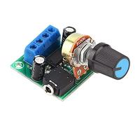 Shuimitao LM386 Super Mini Placa Amplificadora, 3V12V, 0.5W10W Altavoz de Bajo Consumo de Ruido Bajo, para de Audio de Altavoz DIY
