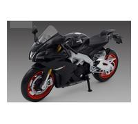 shuishuicui 1 12 para Apulia RSV4 Aleación Modelo de Motocicleta Colección Hombres Niños Juguetes en Miniatura Colección Decoración Conmemorativa 17CM(Black)