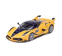 shuishuicui 1 18 para Fxxk estática Coleccionable aleación Diecast simulación Coche Deportivo Modelo Juguete para niños Regalos(Yellow)