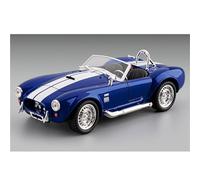 shuishuicui 1 22 Ford Mustang Cobra Convertible Modelo de Coche de aleación 20CM Regalo Juguetes Colección Decoración Memorial Hombres(Blue)