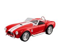 shuishuicui 1 22 Ford Mustang Cobra Convertible Modelo de Coche de aleación 20CM Regalo Juguetes Colección Decoración Memorial Hombres(Red)