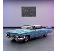 shuishuicui 1:32 Cadillac Rocket - Coche clásico de aleación, Modelo de Coche, Juguete para niños y Hombres, decoración de Escritorio, colección, Recuerdo, 6 Pulgadas(Blue)