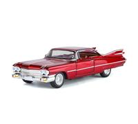 shuishuicui 1:32 Cadillac Rocket - Coche clásico de aleación, Modelo de Coche, Juguete para niños y Hombres, decoración de Escritorio, colección, Recuerdo, 6 Pulgadas(Red)