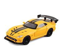 shuishuicui 1:32 Dodge Viper - Modelo de Coche de aleación, Coche Deportivo, Juguete para Hombres, colección Conmemorativa, 6 Pulgadas(Yellow)