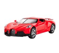 shuishuicui 1 32 para Bugatti Black Night Sound Aleación Modelo de Coche Juguete Colección Recuerdo Regalo 6 Pulgadas Escritorio Decorativo para Hombres(Red)