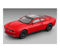 shuishuicui 1 32 para Dodge Hellcat Coche Deportivo de aleación Modelo de Coche Juguetes para niños Colección Decoración Escritorio 6 Pulgadas(Red)
