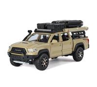 shuishuicui 1 32 para Toyota Tacuma Touring Edition Modelo de Coche de aleación Juguete de colección 7 Pulgadas Escritorio Decorativo Niños Conmemorativo(Yellow)