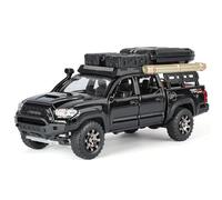 shuishuicui 1 32 para Toyota Tacuma Touring Edition Modelo de Coche de aleación Juguete de colección 7 Pulgadas Escritorio Decorativo Niños Conmemorativo(Black)