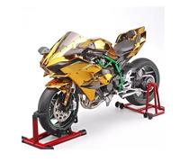 shuishuicui 1 6 para Kawasaki H2R Modelo de Motocicleta de aleación Premium de 12 Pulgadas, Juguete de Recuerdo de Escritorio Decorativo Coleccionable para Hombres y niños(Metallic)