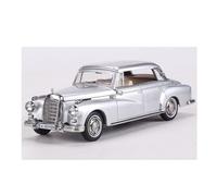 shuishuicui 1/64 Mercedes-Benz 300D Convertible, Coche clásico de aleación, Modelo de Coche, Juguetes para Adultos, colección de niños, Adornos, Recuerdos de Escritorio.(Silver)