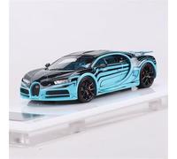 shuishuicui 1 64 para Bugatti Veyron Cerámica Dragón Chiron Resina Modelo de Coche Colección Juguetes Decoración de Escritorio Memorial Hombres(White)