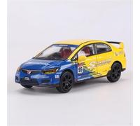 shuishuicui 1 64 para Honda Civic Type R FD2 Cuchara Pintada Aleación Modelo de Coche Juguetes Colección Decoración Hombres