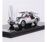 shuishuicui 1 64 para Mercedes-Benz 300 SLR Coupé ' W 196 S Aleación Coche Exhibición 7CM Plata Colección Regalo Juguetes Miniatura para Adultos