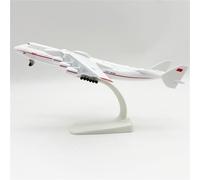 shuishuicui 1400 para An-225 versión soviética del modelo de avión de aleación Juguetes 20 cm Hombres niños Pantalla estática Colección Oficina decorativa