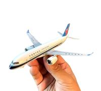 shuishuicui Avión de pasajeros C919 de China Southern Airlines, Modelo 1240, de aleación, para exhibición estática, decoración de Escritorio, 16 cm.