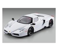 shuishuicui Ferrari Enzo - Coche Deportivo de aleación, Modelo 1/22, Juguete de colección, decoración de Escritorio, Regalo conmemorativo para Hombres y Mujeres, 20 cm(White)