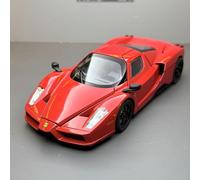 shuishuicui Ferrari Enzo - Coche Deportivo de aleación, Modelo 1/22, Juguete de colección, decoración de Escritorio, Regalo conmemorativo para Hombres y Mujeres, 20 cm(Red)
