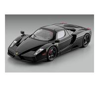 shuishuicui Ferrari Enzo - Coche Deportivo de aleación, Modelo 1/22, Juguete de colección, decoración de Escritorio, Regalo conmemorativo para Hombres y Mujeres, 20 cm(Black)