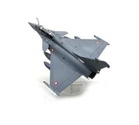 shuishuicui Modelo de avión 1:72 del avión de Combate biplaza Rafale B de la Fuerza Aérea India, de aleación de 7 Pulgadas, Decorativo, Coleccionable, Juguete para Hombre.