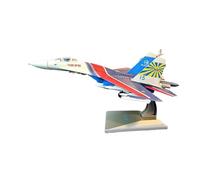 shuishuicui Modelo de avión 1100 para el Caza Ruso Su-27, Juguete de aleación de 9 Pulgadas, colección de Escritorio Decorativa, Regalo para Hombres, Producto Terminado.
