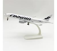 shuishuicui Modelo de avión Airbus 350 de 1200 Piezas para Finnair, aleación de 20 cm, decoración de Escritorio, colección de Recuerdo para Hombres.