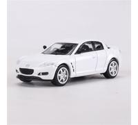 shuishuicui Modelo de Coche 1:64 para Mazda RX-8, Juguete de aleación Coleccionable, Regalo para Hombre, Adorno Decorativo de Escritorio, artículo conmemorativo.(White)
