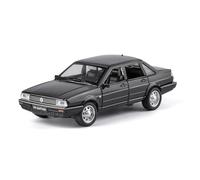 shuishuicui Modelo de Coche de aleación Volkswagen Santana 1:32 para niños y Hombres, colección de Juguetes en Miniatura, Adorno de Recuerdo de 6 Pulgadas.(Black)