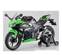shuishuicui Modelo de Motocicleta 1:12 para Kawasaki Ninja 400, Juguete de Motocicleta de fundición a presión, exhibición de Escritorio de 7 Pulgadas, Coleccionable para Hombres y niños.(Black)