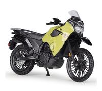 shuishuicui Modelo de Motocicleta Kawasaki KLR650, Escala 1:18, Todoterreno de Alta Resistencia, de plástico Fundido a presión, de 5 Pulgadas, Juguete Decorativo Coleccionable para Hombres.