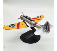 shuishuicui Modelos de avión 1/72 para Douglas SBD Intrepid, Asiento tándem de aleación, decoración de Caza, Regalo Coleccionable para Hombre, 5 Pulgadas, Amarillo