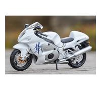 shuishuicui Suzuki GSX1300R - Motocicleta de plástico de aleación, Escala 1:18, 4 Pulgadas, Juguete Decorativo de Escritorio, Recuerdo para Hombres y niños.