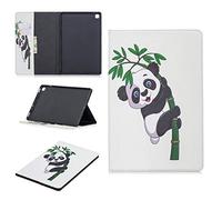 ShuiSu Funda con tapa para Samsung Galaxy Tab S5e 10.5 SM-T720 T725, hermoso patrón de piel sintética suave de silicona con función atril y bolsillos para tarjetas - J22