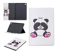 ShuiSu Funda con tapa para Samsung Galaxy Tab S5e 10.5 SM-T720 T725, hermoso patrón de piel sintética suave de silicona con función atril y bolsillos para tarjetas - J18