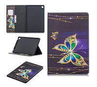 ShuiSu J21 - Funda con tapa para Samsung Galaxy Tab S5e 10.5 SM-T720 T725, diseño hermoso de piel sintética de silicona suave con función atril