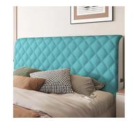 SHUIXIAYUE Funda de terciopelo grueso para cabecera de cama, todo incluido, acolchada, color gris, respaldo de cama, funda protectora a prueba de polvo (azul lago, 160 x 70 cm)