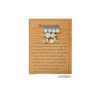 SHUIXIAYUE Juego de 3 pulseras de piedra natural, amatista, cuarzo, cuentas de ojo de tigre, pulsera para mujeres y hombres, regalo de joyería de yoga para curación energética, talla única, Ágata
