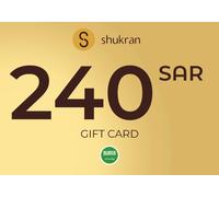 Shukran Gift Card 240 SAR Key - SAUDI ARABIA