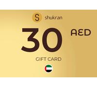 Shukran Gift Card 30 AED Key - UNITED ARAB EMIRATES